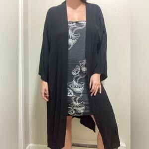 ASOS Design Black Kimono Tagged 6 Will Fit XS-XL